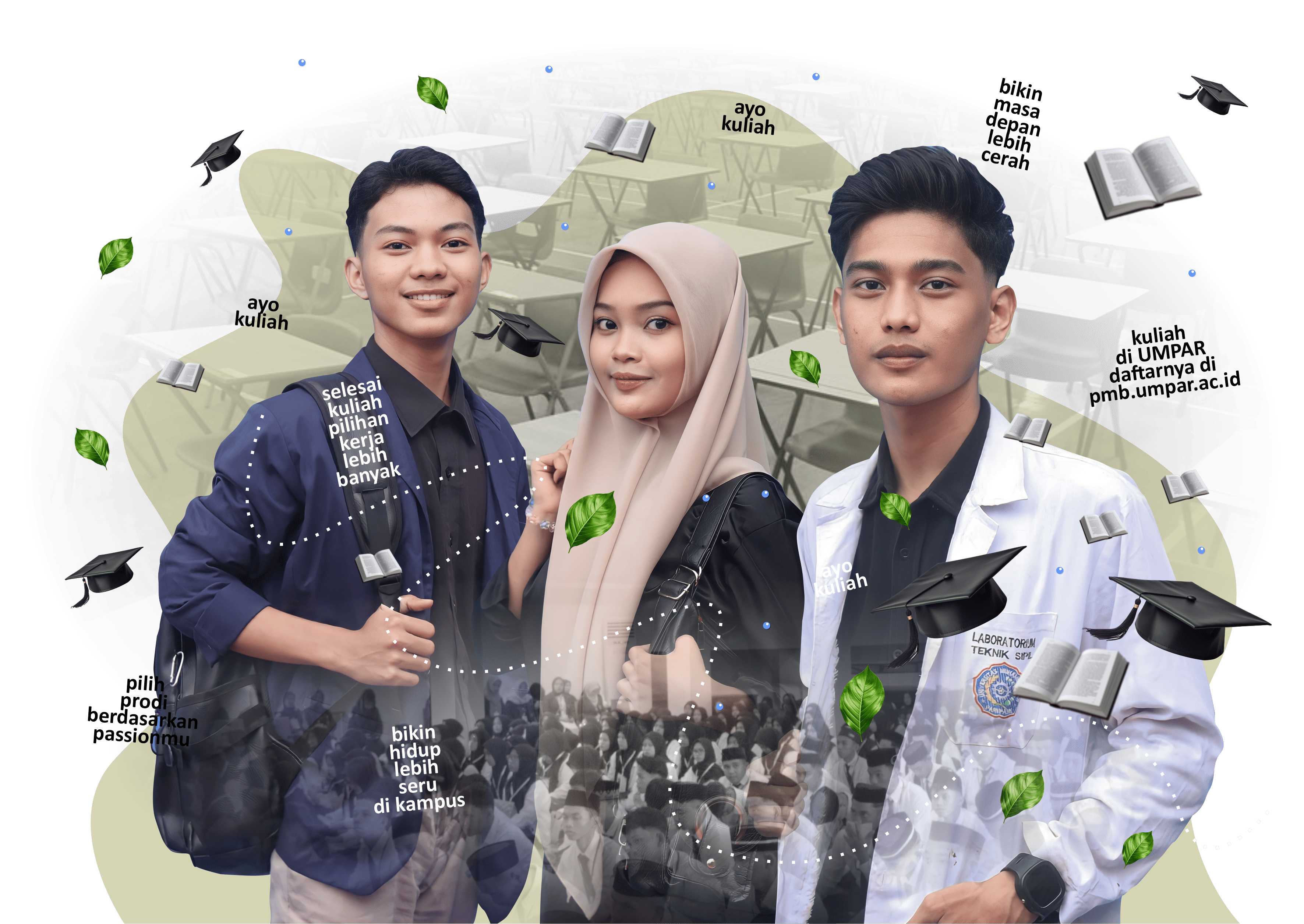 Mahasiswa UMPAR ces